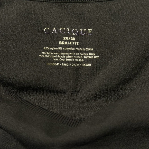 Cacique Seamless Bralette with Logo Band - Picture 6 of 6